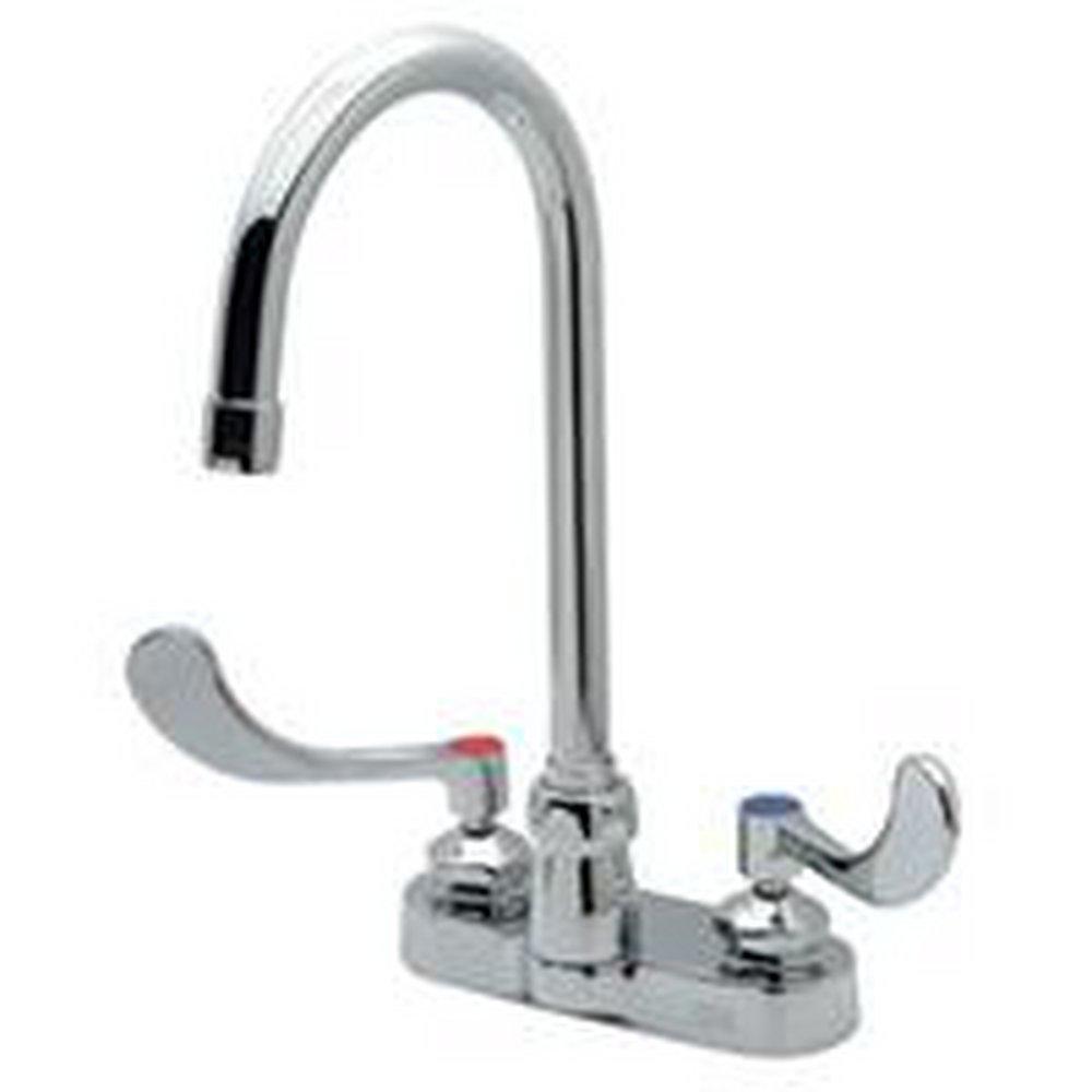 Zurn Chrome Plated Two Handle Centerset Bathroom Sink Faucet 