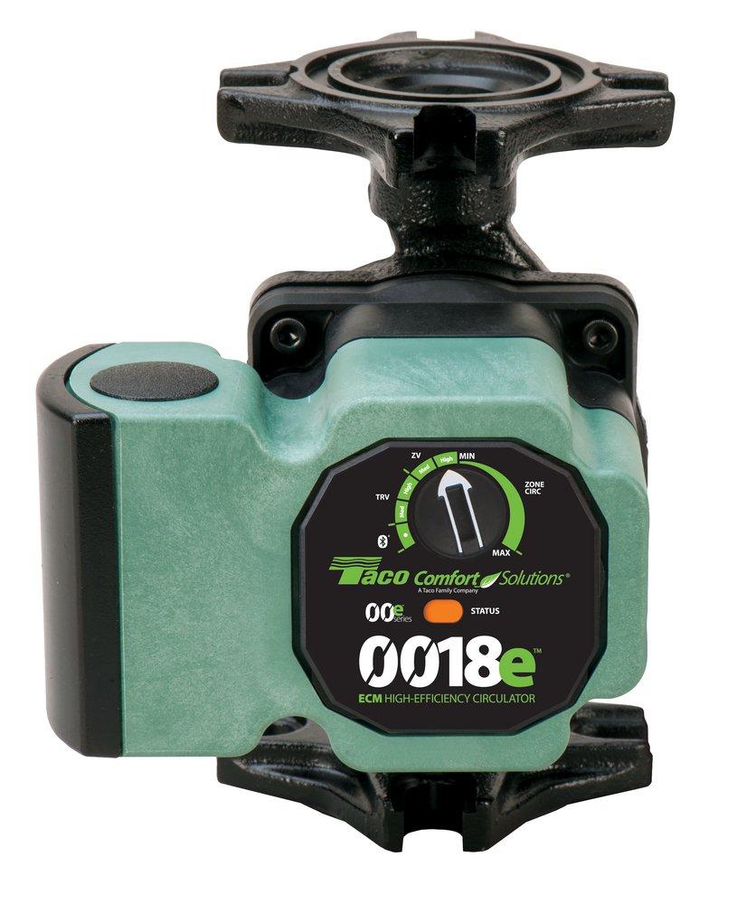 Taco Green Flanged ECM High Efficiency Water Circulator with Bluetooth 