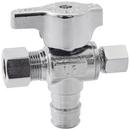 Legend Valve & Fitting Chrome Plated F1960 x OD Tube Lever Supply Stop Valve in Chrome Plated 