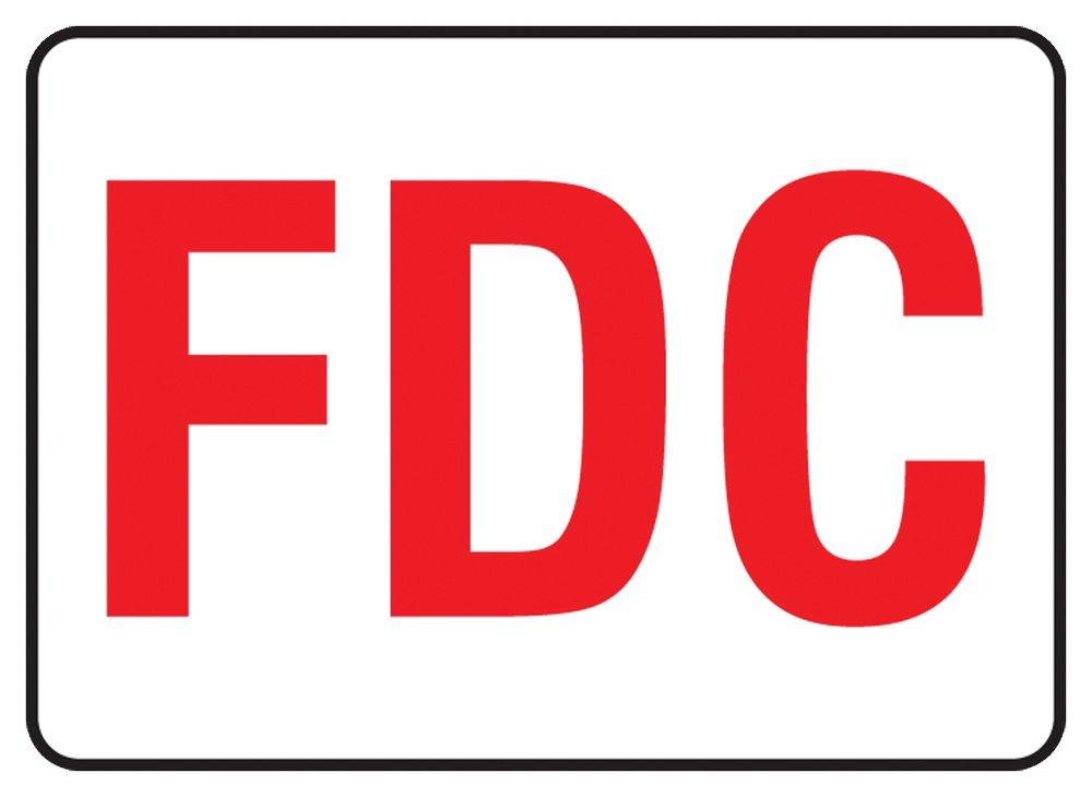 Accuform Signs White Aluminum Non-Lighted Sign 