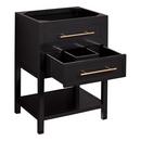Signature Hardware Black 36 in. Floor Mount Vanity 
