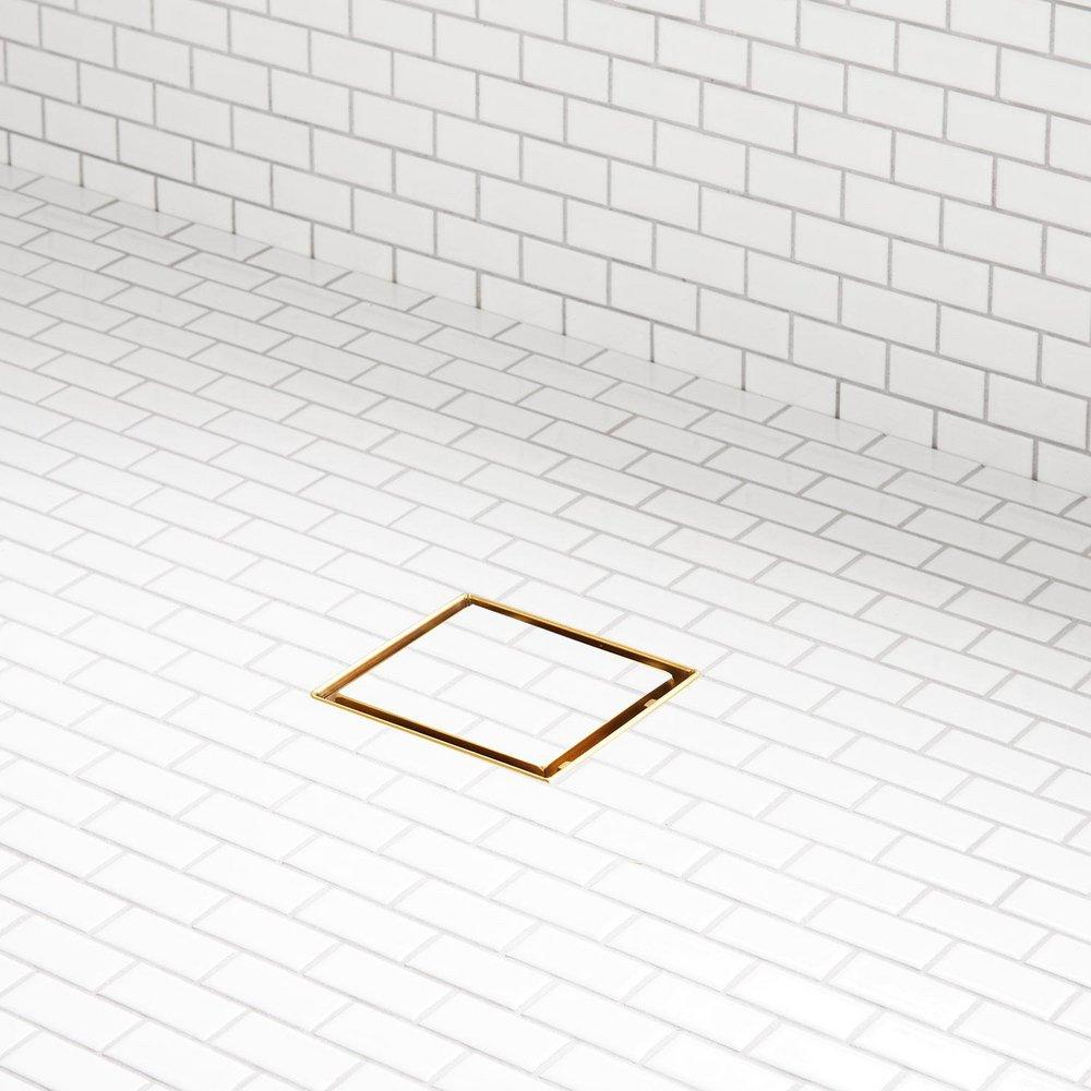 Signature Hardware 2-1/8 in. Tapered Shower Drain 