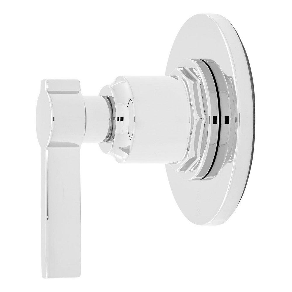 Signature Hardware Chrome Single Handle Volume Control Trim Only 
