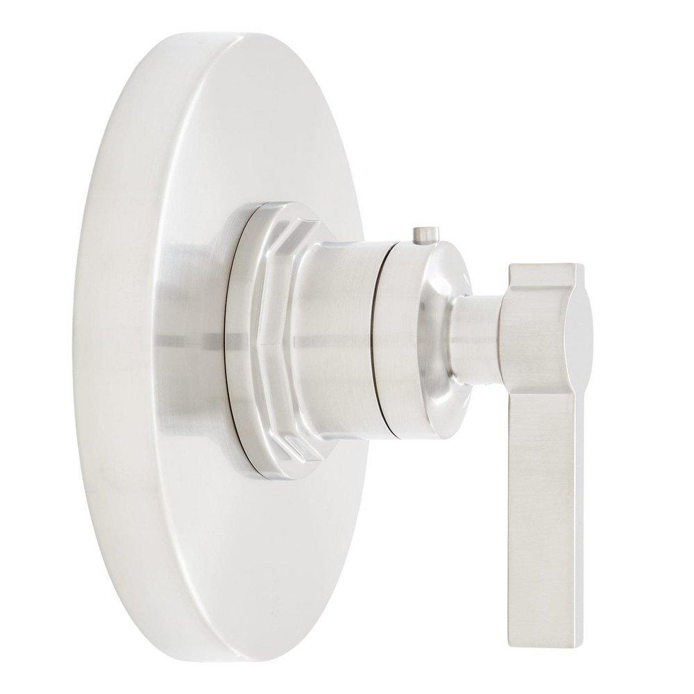 Signature Hardware Brushed Nickel Single Handle Thermostatic Valve Trim Only 