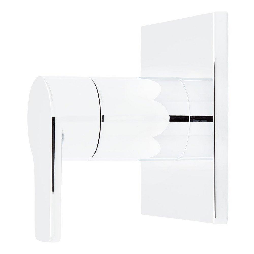 Signature Hardware Chrome Single Handle Volume Control Trim Only 