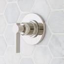 Signature Hardware Polished Nickel Single Handle Bathtub & Shower Faucet (Trim Only) 