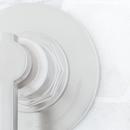 Signature Hardware Brushed Nickel Single Handle Volume Control Trim Only 