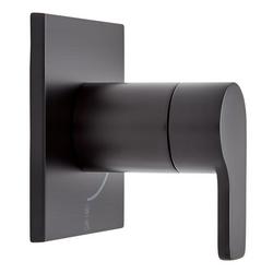 Single Handle Volume Control Valve Trim in Matte Black (Trim Only)