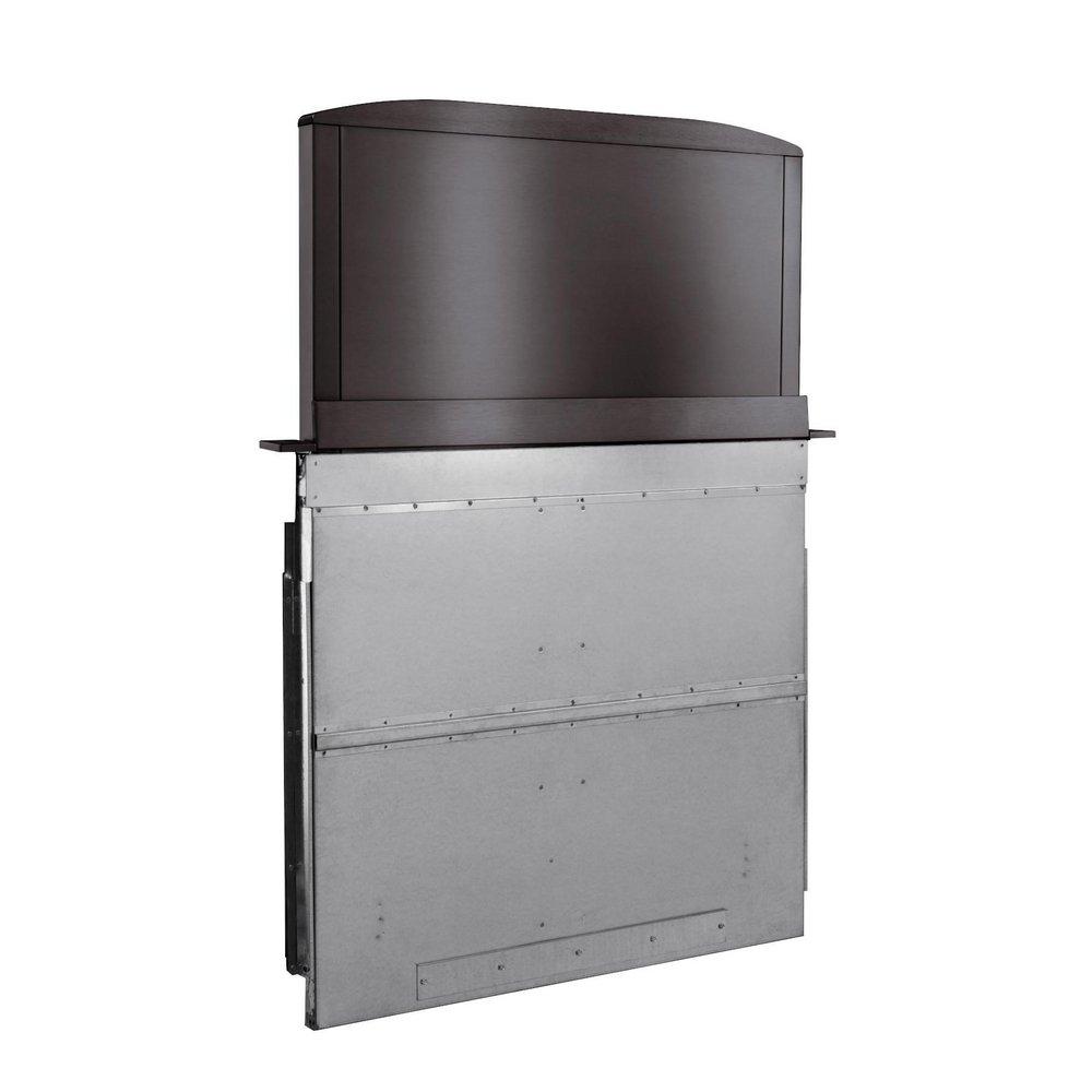 BEST&reg; Black Stainless Steel 36 in. Downdraft Range Hood 