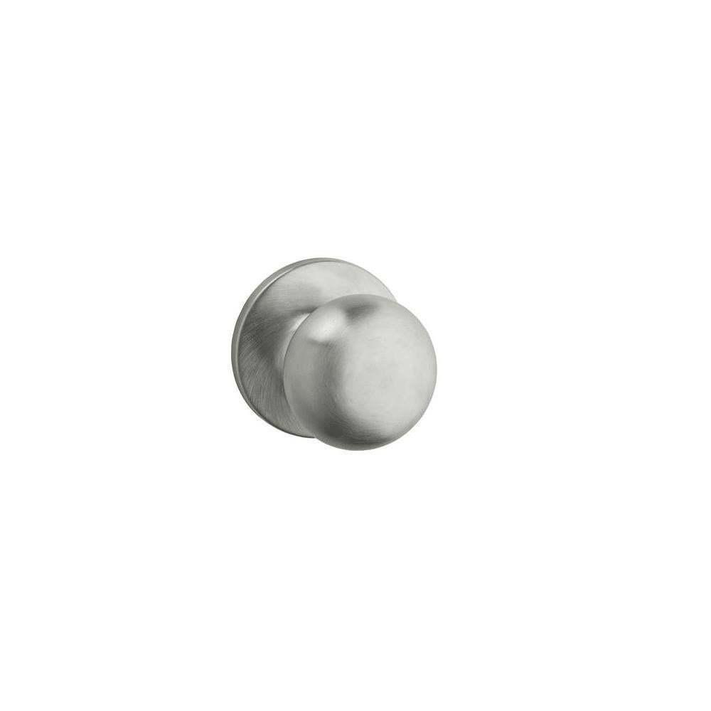 KWIKSET ATHENS PASSAGE KNOB SATIN NICKEL 