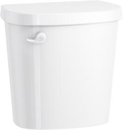1.6 gpf Toilet Tank in White
