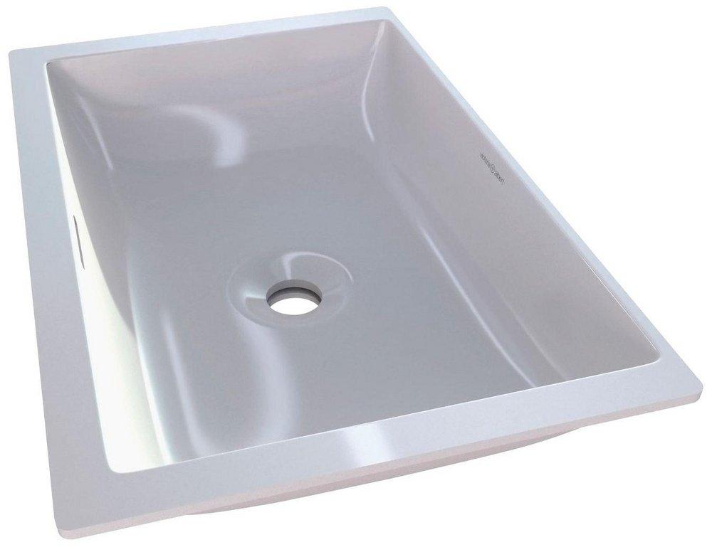 Victoria+Albert&reg; Englishcast&reg; White Undermount Bathroom Sink 