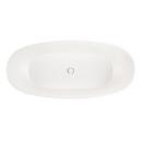 Signature Hardware White 67 x 30 in. Freestanding Bathtub 
