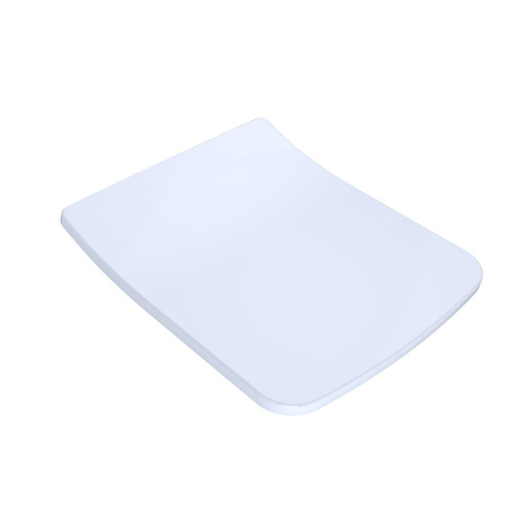 TOTO Cotton Square Closed Front with Cover Toilet Seat 