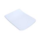 TOTO Cotton Square Closed Front with Cover Toilet Seat 