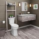 American Standard White 1.28 gpf Elongated Floor Mount Two Piece Toilet 
