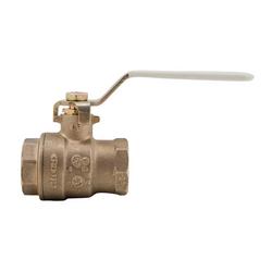 2-1/2 in. Forged Copper Silicon Alloy Full Port Female Threaded 400# and 125# Ball Valve