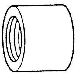 3/8 in. Threaded 150# 304 Stainless Steel Half Coupling