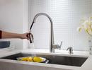 Pfister Brushed Gold Single Handle Pull Down Kitchen Faucet 
