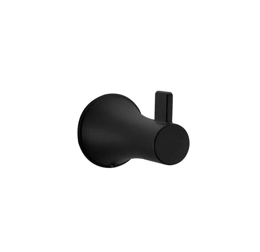 PROFLO&reg; Matte Black Robe Hook 