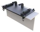 Aluminum and Stainless Steel T Rail Profit Base Station with Mounting Hardware for S-30100 SID Rotary