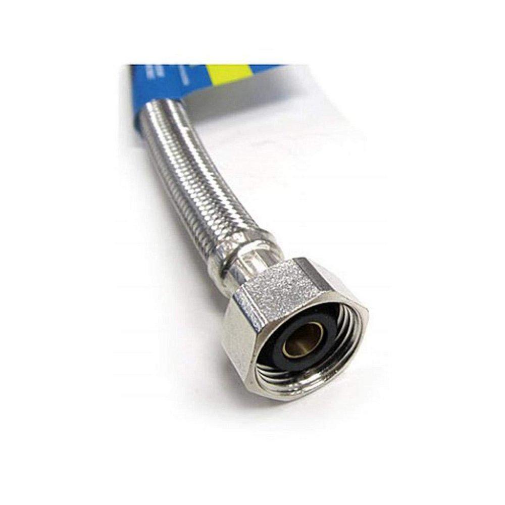 Easy Flex 3/8 x 1/2 in. Stainless Steel Faucet Flexible Water Connector 