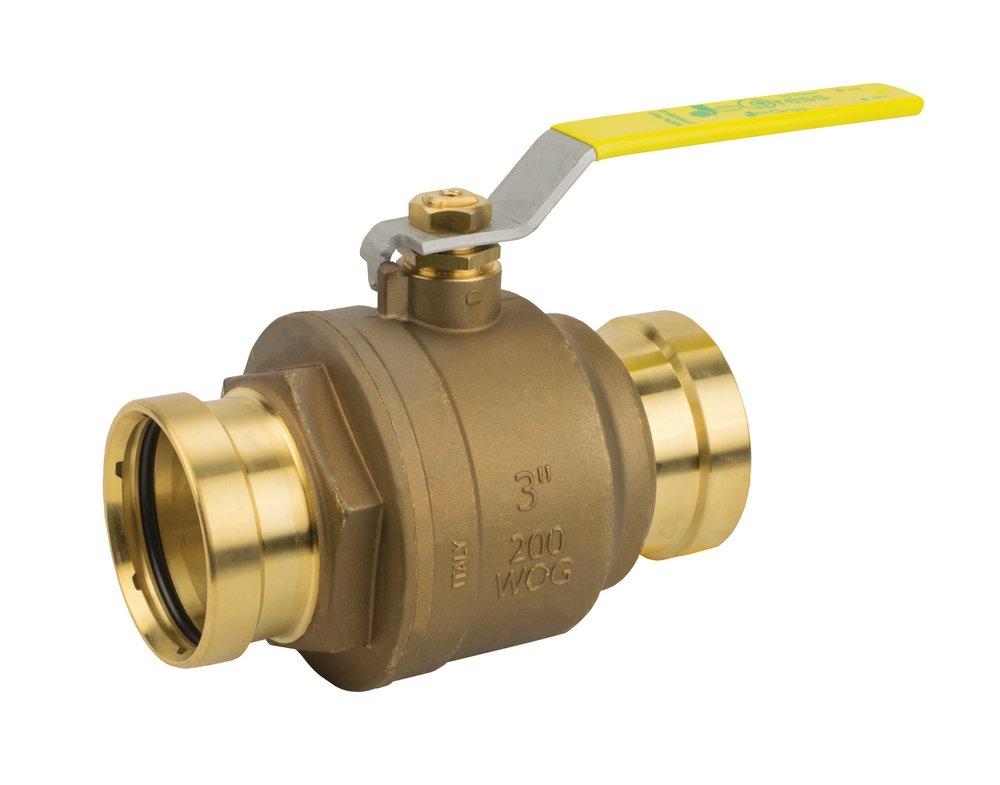 Jomar International Brass Full Port Press 200# Ball Valve 