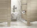 KOHLER White 1.28 gpf Elongated Wall Mount Two Piece Toilet Bowl 