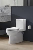 KOHLER White 1.28 gpf Elongated Floor Mount One Piece Toilet 