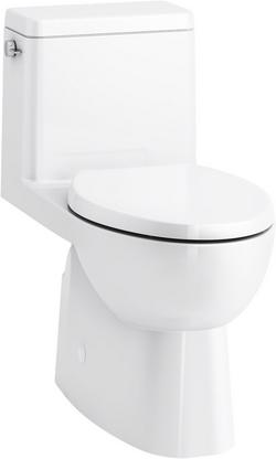 1.28 gpf Elongated One Piece Toilet in White