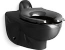 Elongated Wall Mount Toilet Bowl in Black Black&#8482;