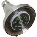 Multi Function Classic and Massage Showerhead in Brushed Nickel