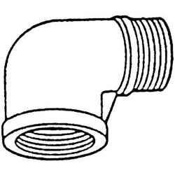 3/4 in. Threaded 150# 304 Stainless Steel 90 Degree Street Elbow