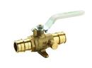 1 in. Brass Full Port F1960 400# Ball Valve with Drain