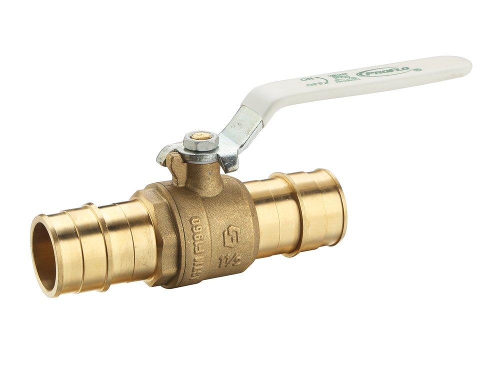 fランボール PROFLO® PFX472 Series 1-1/4 in. Brass Full Port F1960 400# Ball