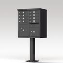 Florence Dark Bronze 62 in. Aluminum Cluster Box unit Mailbox 