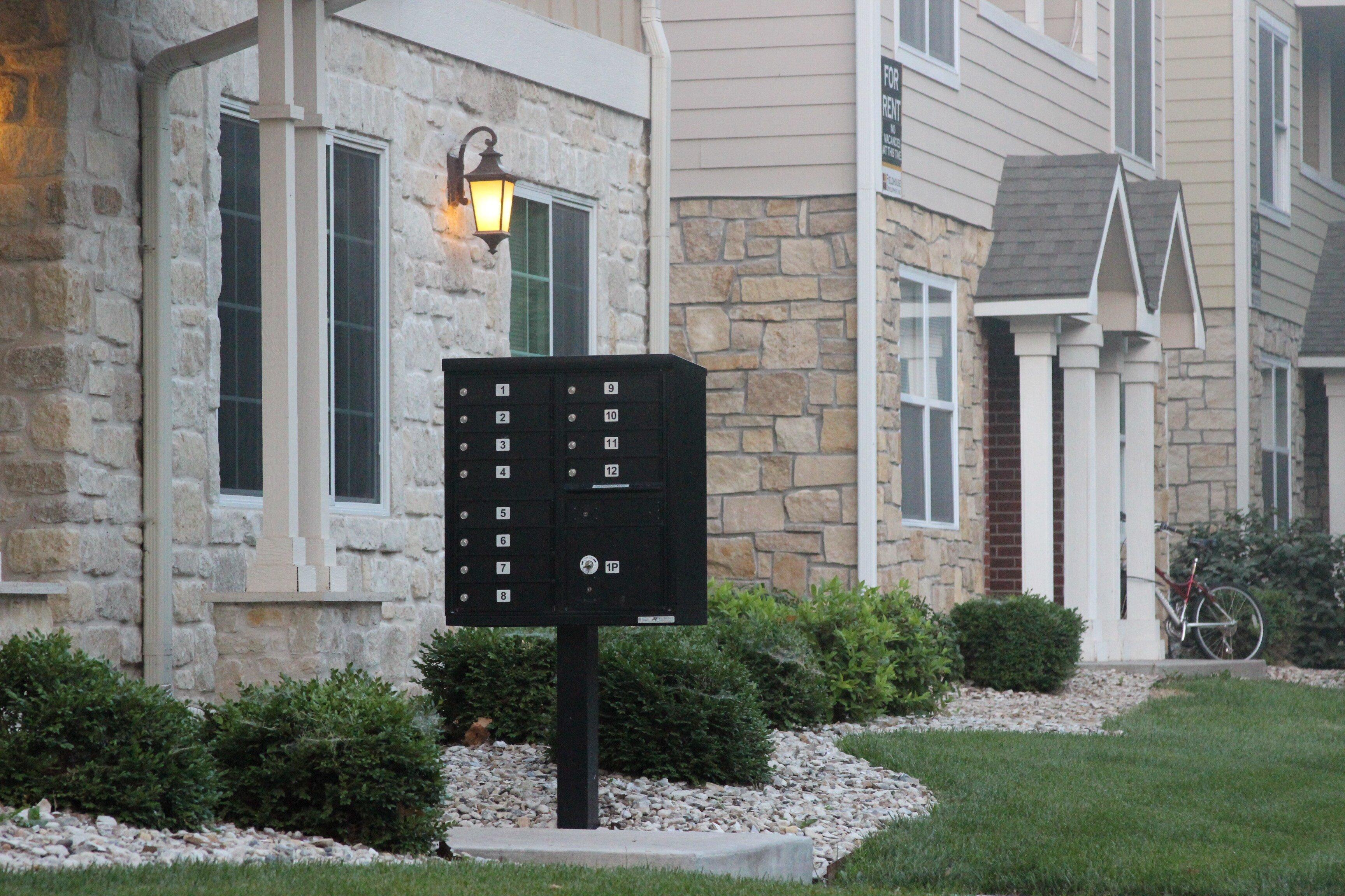 Florence Dark Bronze 62 in. Aluminum Cluster Box unit Mailbox 