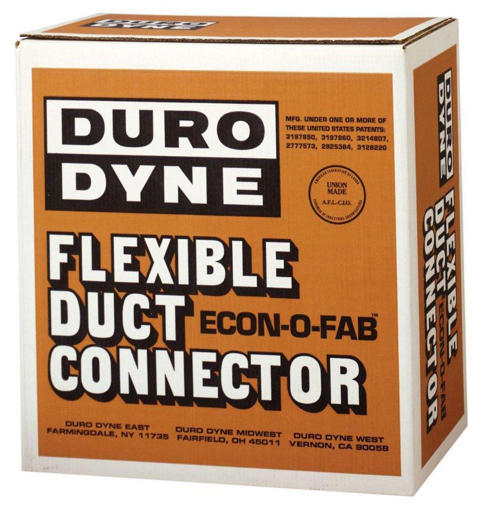 Duro Dyne National Flexible Duct Connector in Black 