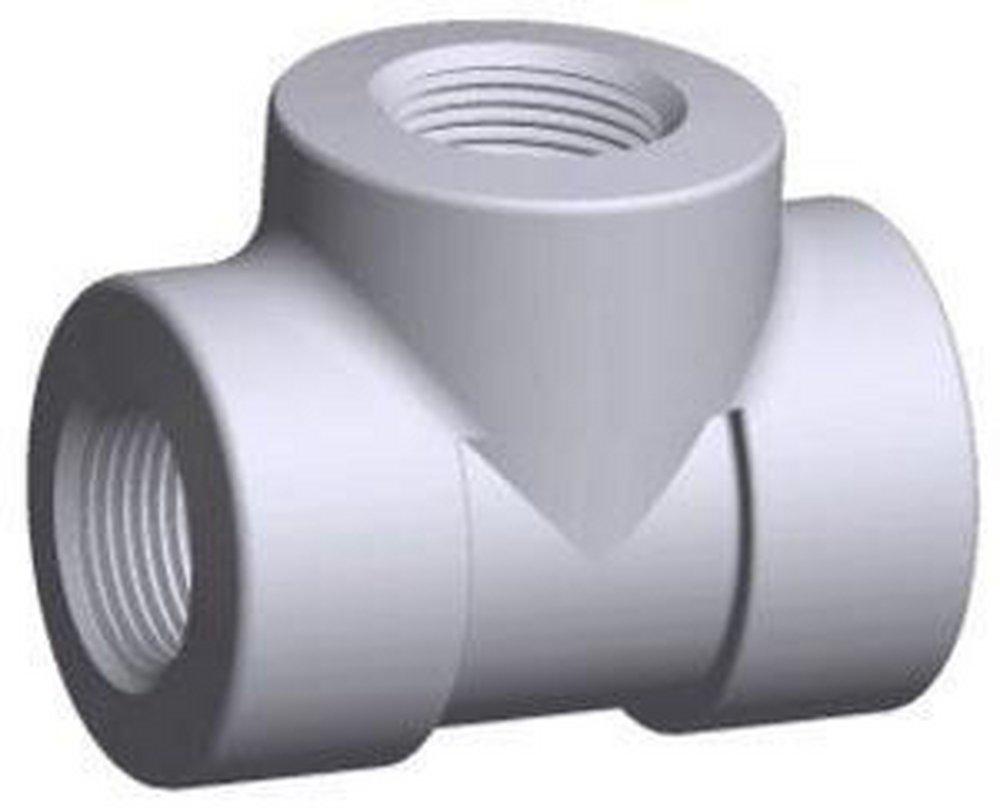 3000# SS 304 Threaded Tee Stainless Steel 