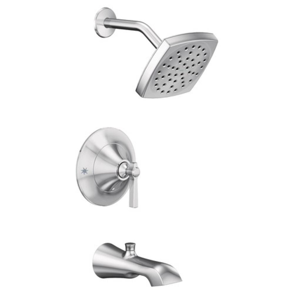 Moen Chrome Single Handle Single Bathtub & Shower Faucet Trim Only 