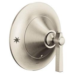 Single Handle Pressure Balancing Valve Trim in Brushed Nickel