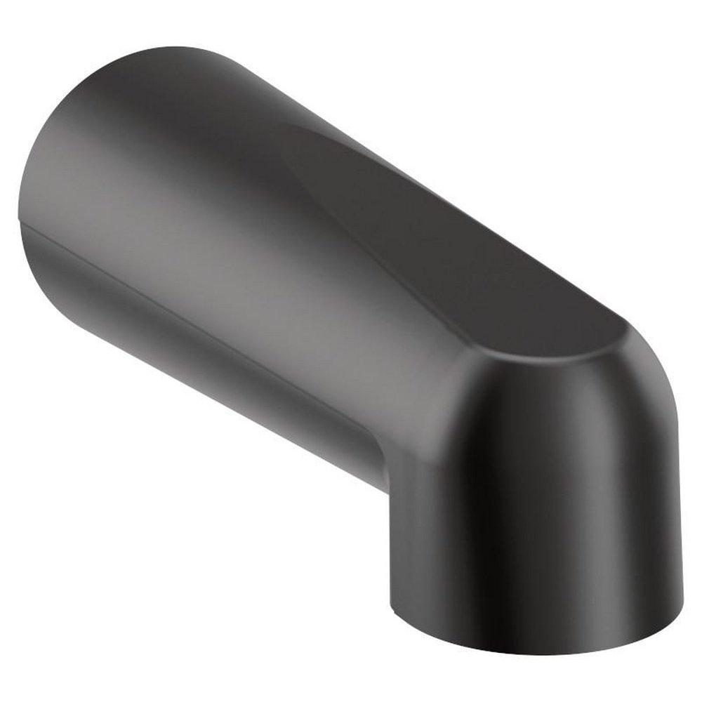 Moen Matte Black Tub Spout with 1/2 in. Slip Fit Connection 