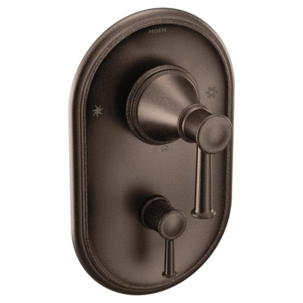 Moen Oil Rubbed Bronze Two Handle Bathtub & Shower Faucet (Trim Only) 