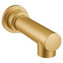 Non-Diverter Tub Spout in Brushed Gold