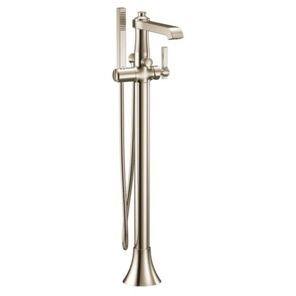 Moen Polished Nickel Single Handle Lever Floor Mount Filler 