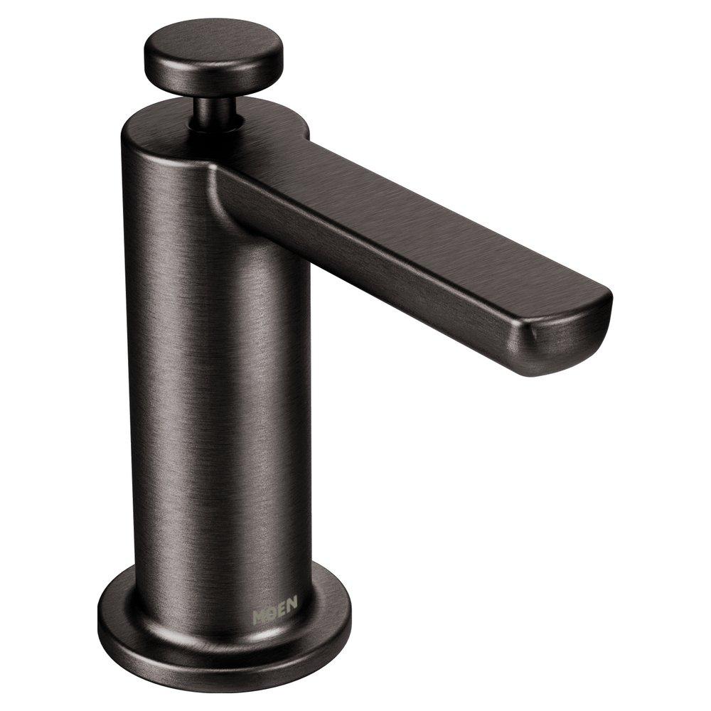Moen Black Stainless Soap and Lotion Dispenser 