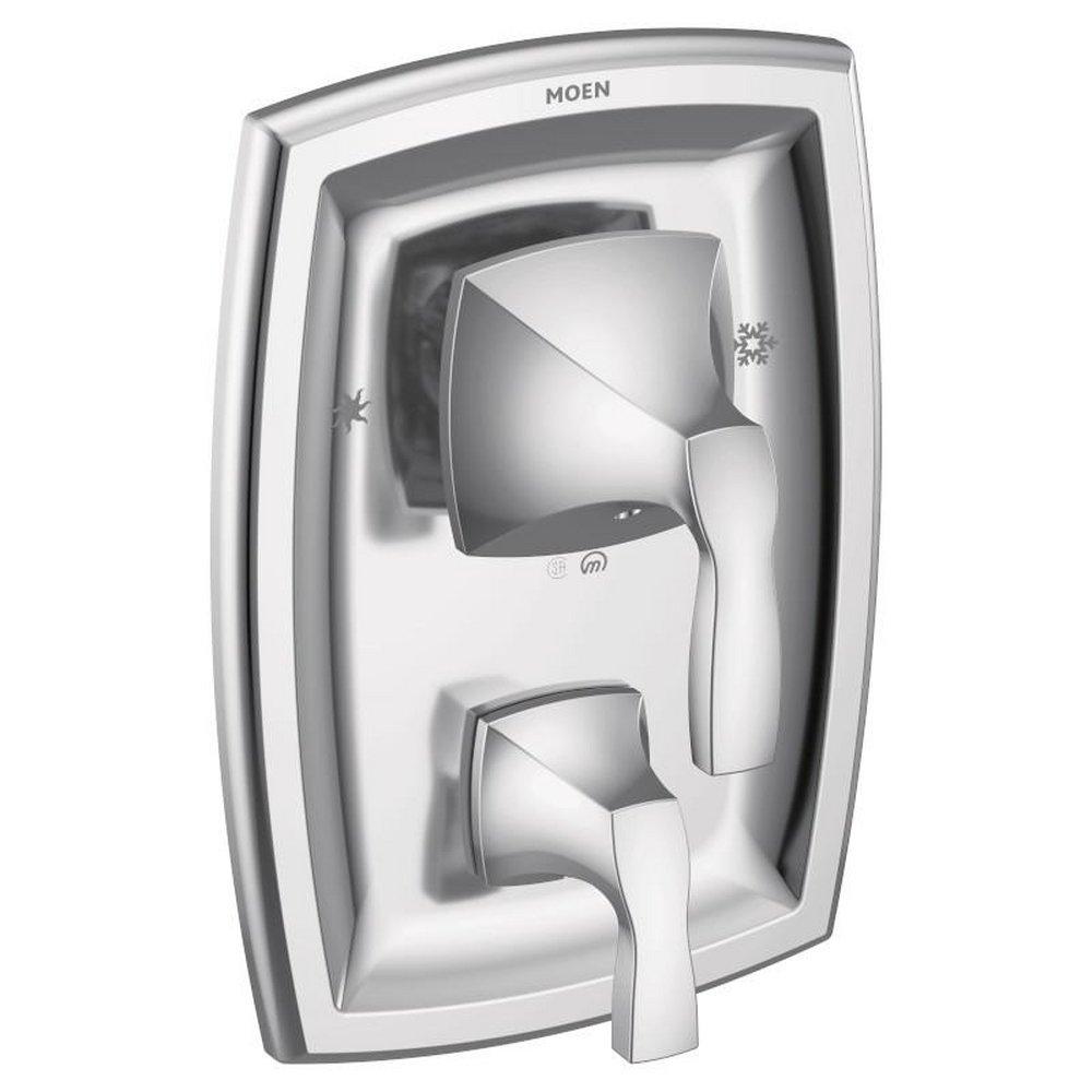 Moen Polished Chrome Two Handle Bathtub & Shower Faucet (Trim Only) 