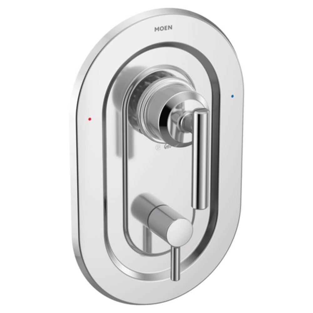 Moen Polished Chrome Two Handle Bathtub & Shower Faucet (Trim Only) 