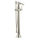 Moen Brushed Nickel Single Handle Lever Floor Mount Filler 