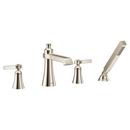 Moen Polished Nickel Two Handle Roman Tub Faucet Trim Only 